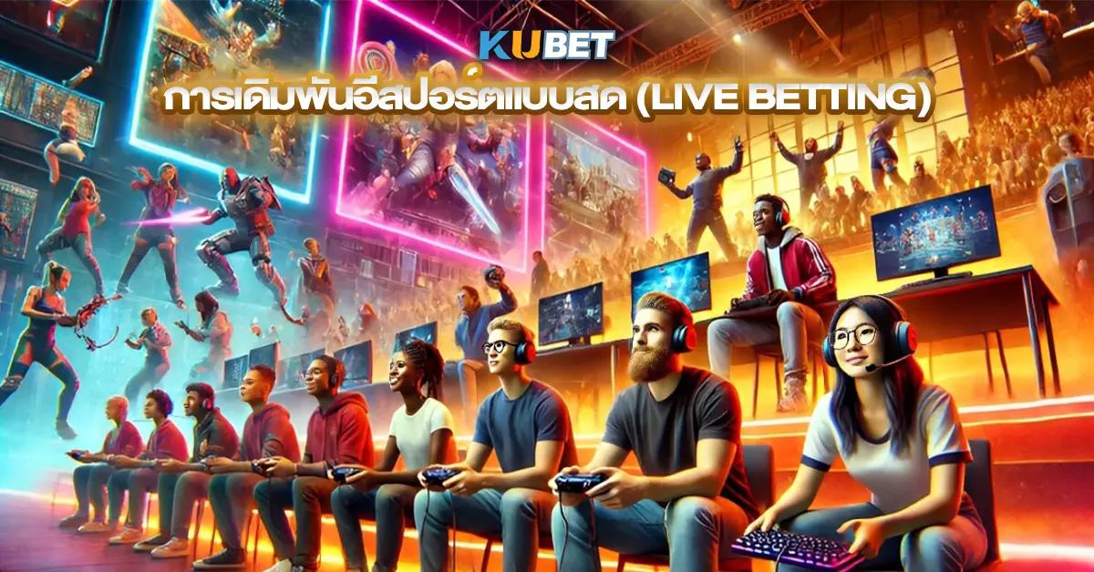 การเดิมพันอีสปอร์ตแบบสด (Live Betting)